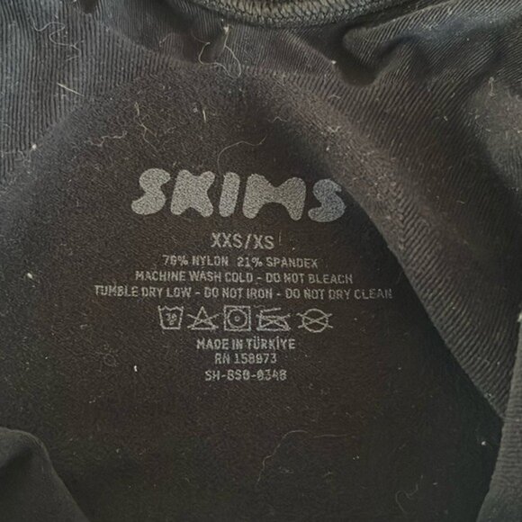 SKIMS Sculpting Brief Bodysuit XXS/XS (US 00–2) Onyx Black NWOT MSRP $72 - Picture 3 of 7